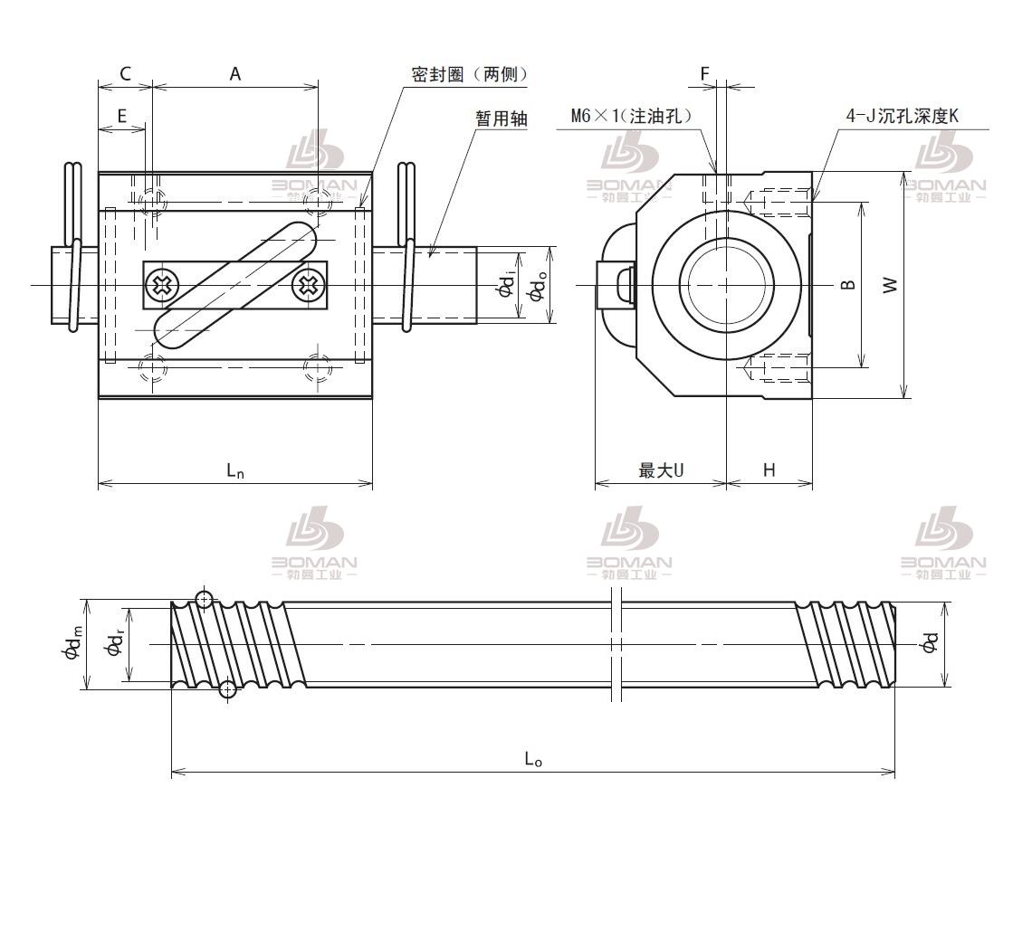 RNSTL2010A2.5S-RNSTL转造丝杠