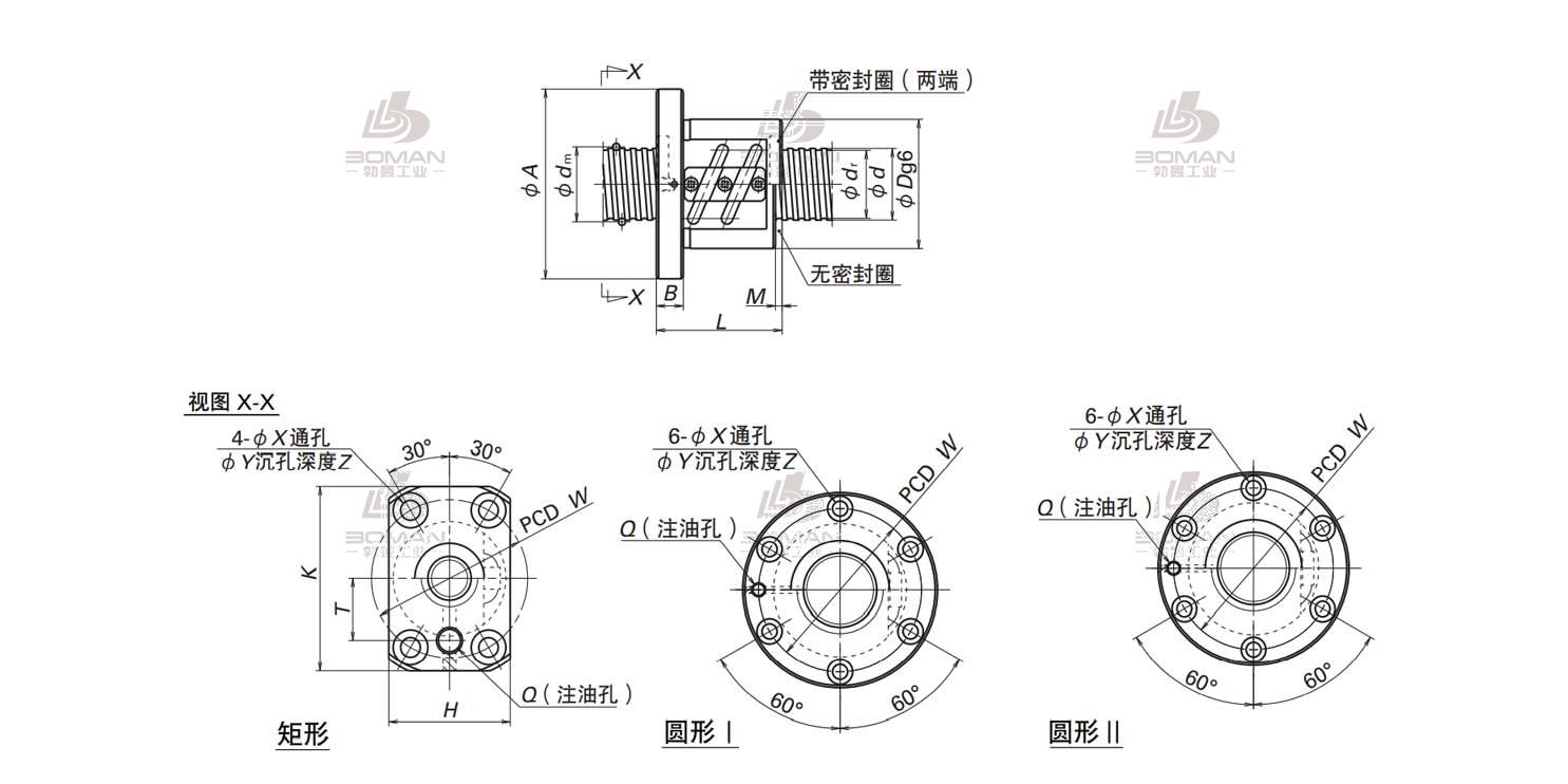 左旋NSK SFT1605-2.5-528-C5-LPFT滚珠丝杠