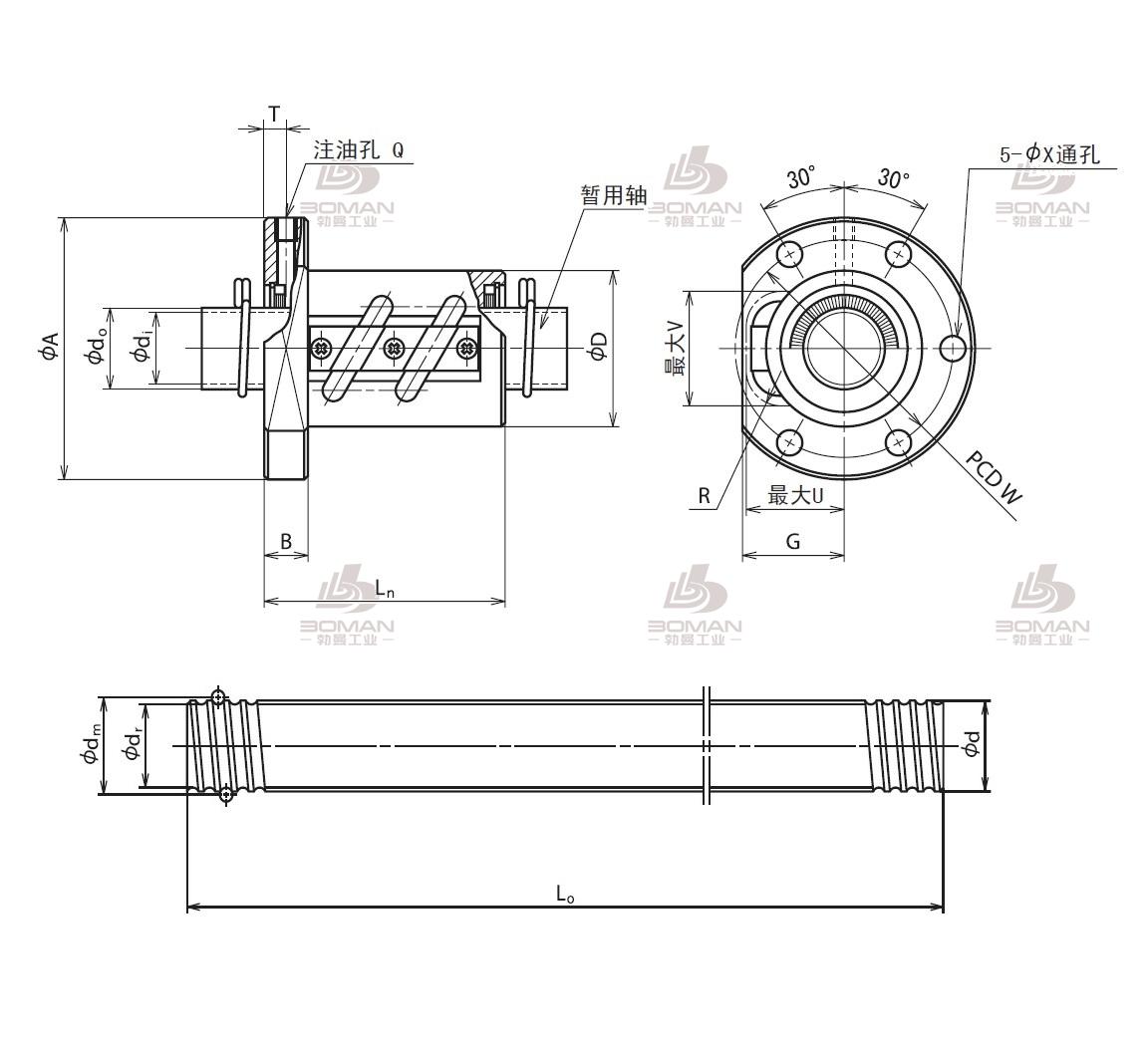 RNFTL2806A5-RNFTL滚珠丝杠