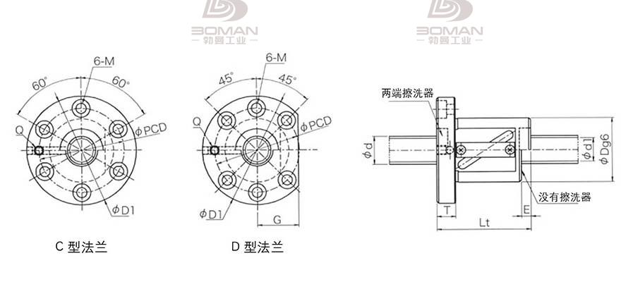 KURODA GR8012ES-DAPR 日本黑田丝杆和THK丝杠