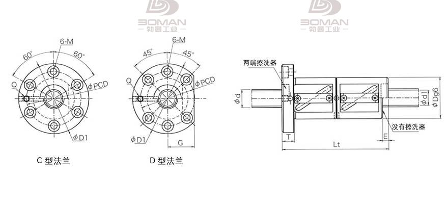 KURODA GR4006BD-DAPR 黑田丝杆样本