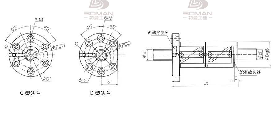 KURODA GR6310DD-DAPR 黑田丝杆型号规格