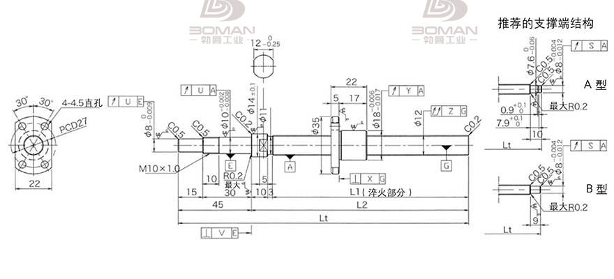 KURODA DP1202JS-HDNR-0300B-C3S 黑田精工丝杠怎么样