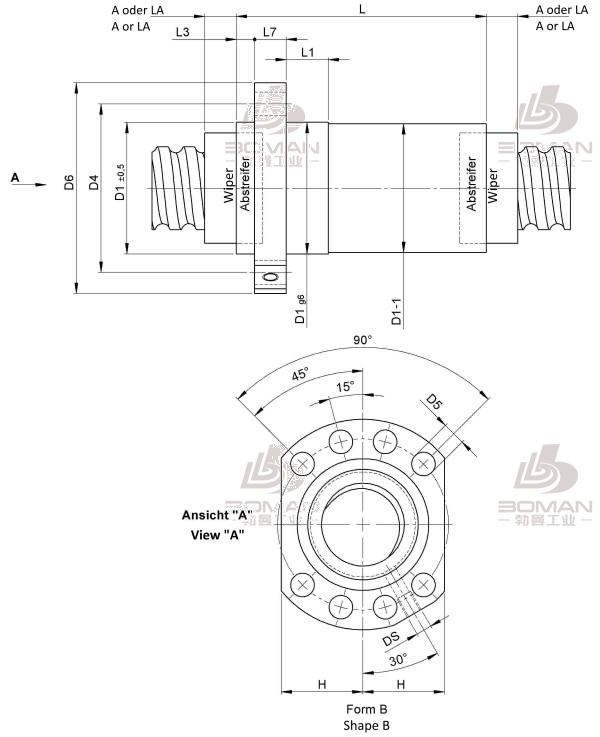 STEINMEYER施坦梅尔 1416/15.50.7,5.5 steinmeyer丝杆官网