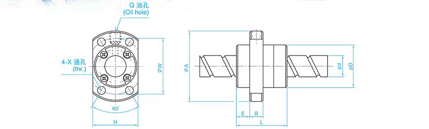 TBI SFE02525-3 tbi滚珠丝杆选型3d