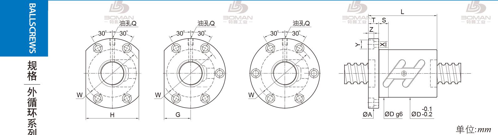 PMI FSWC3208 tbi丝杆和pmi哪个好