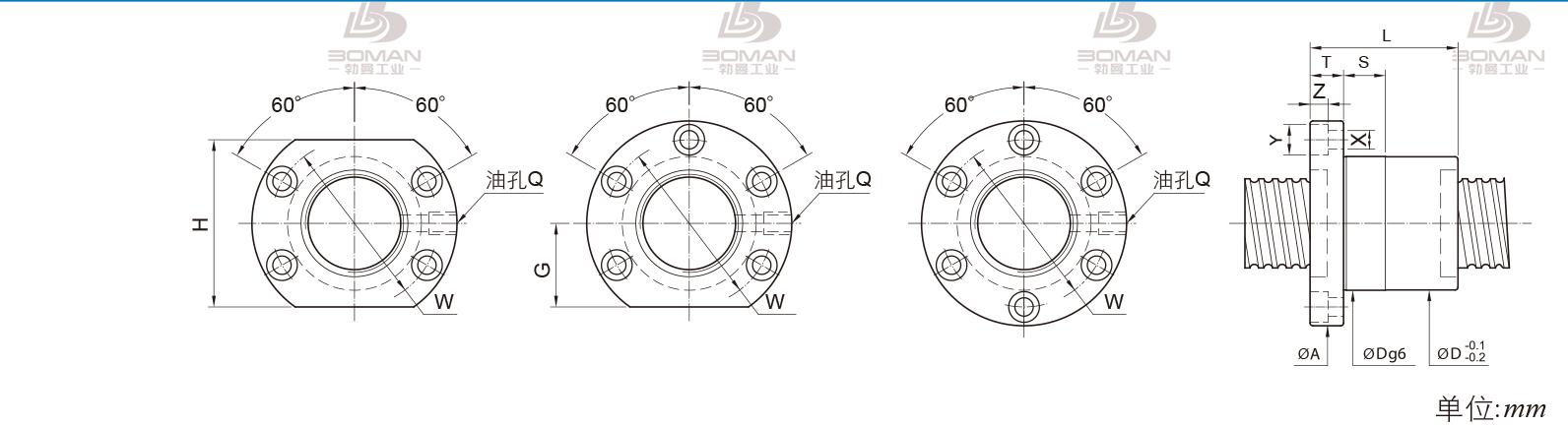 PMI FSIC10016-5 tbi丝杆pmi导轨