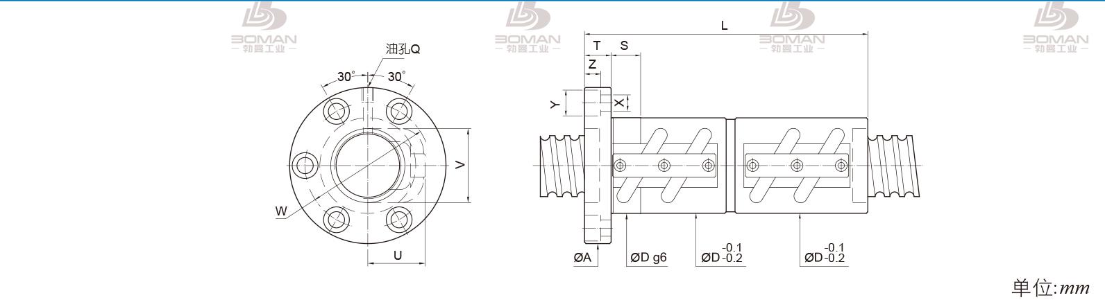 PMI FDVC-3206-3.5 pmi丝杆怎么拉伸