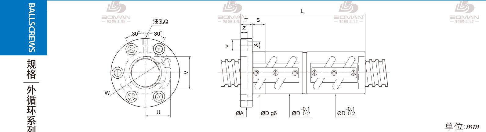 PMI FDVC-4008-3 pmi丝杠