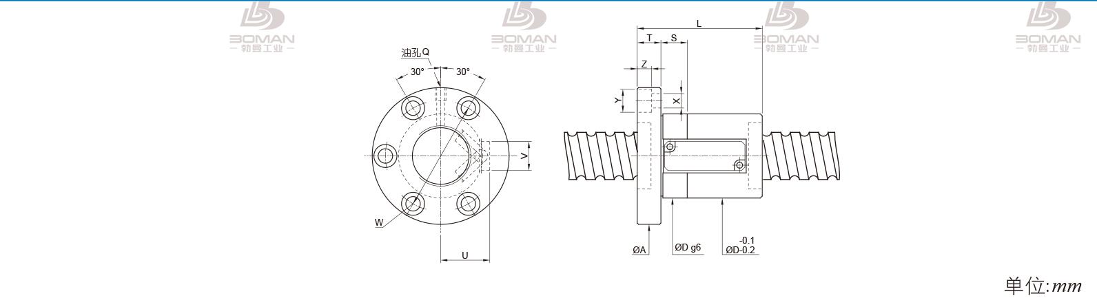 PMI FSVE5016-5 pmi丝杆的型号