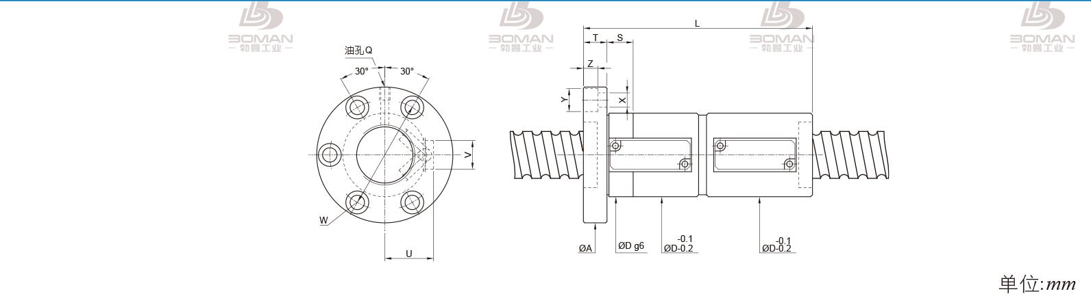 PMI FDVE3216-1.5 PMI丝杆异响