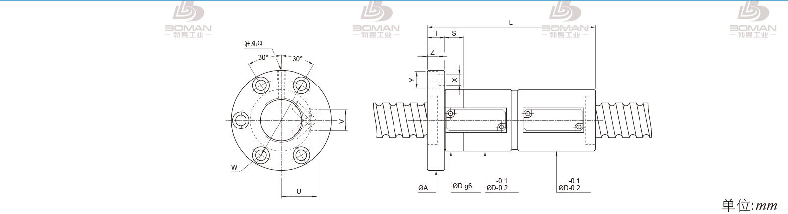 PMI FDVS4516-2.5 pmi丝杆等级表