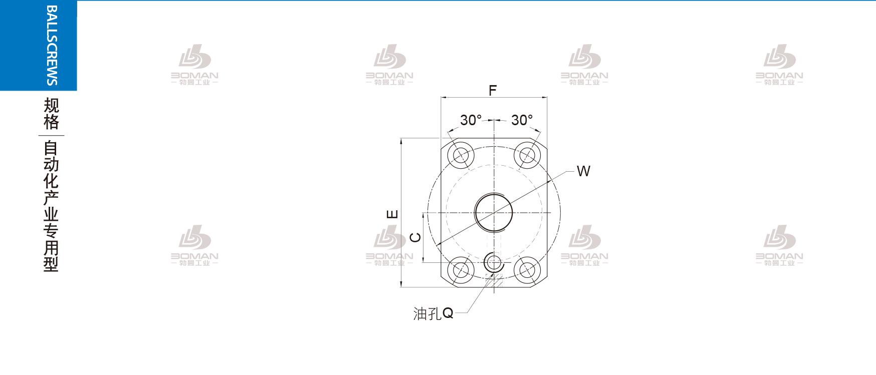 PMI PTR1510T3C5T-0300 pmi 滚珠丝杠安装