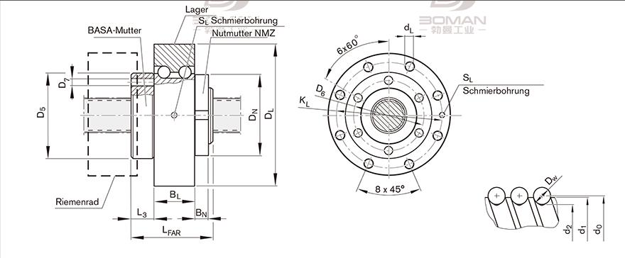 REXROTH R2532 tsk丝杆