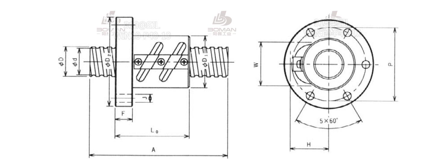 TSK RBS1610 TSK丝杠