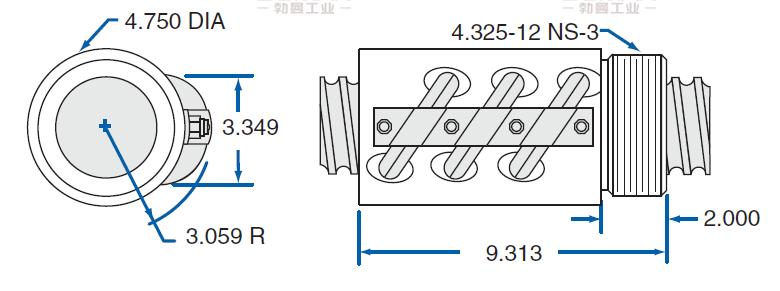 NOOK SBN7519 nook滚珠丝杆