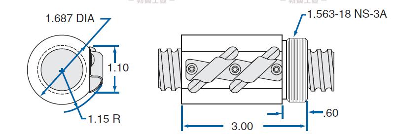 NOOK SBN10472 行星滚柱丝杠nook