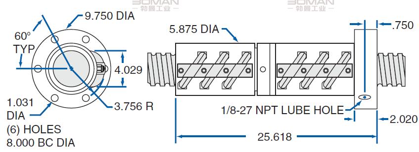 NOOK SAR4625 nook丝杠有什么特别