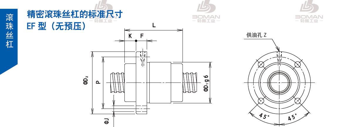 TSUBAKI 32EF2D25 tsubaki数控丝杆螺母