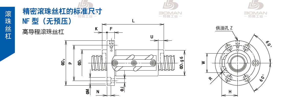 TSUBAKI 20NFA12 tsubaki丝杠