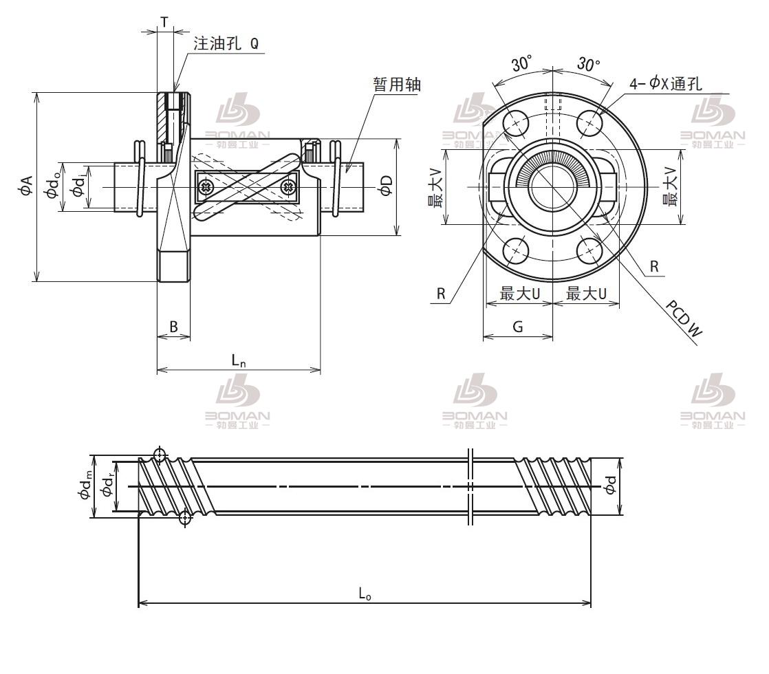 NSK RNFTL4040A3-NSK转造滚珠丝杠